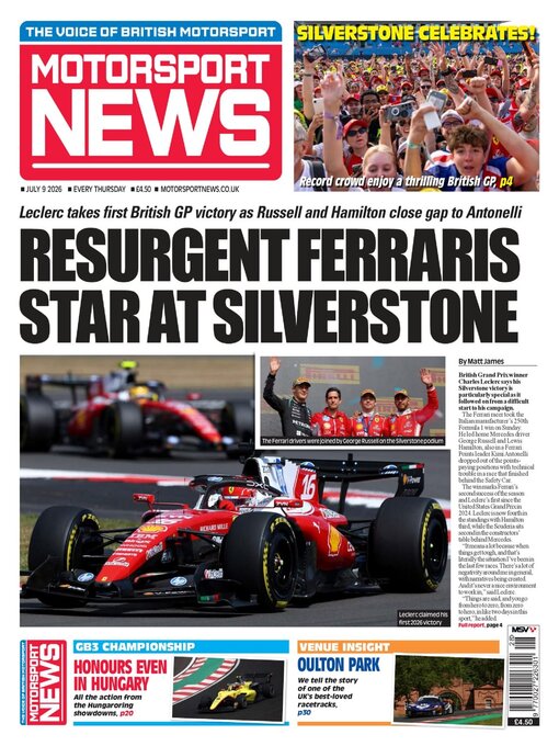 Cover image for Motorsport News
